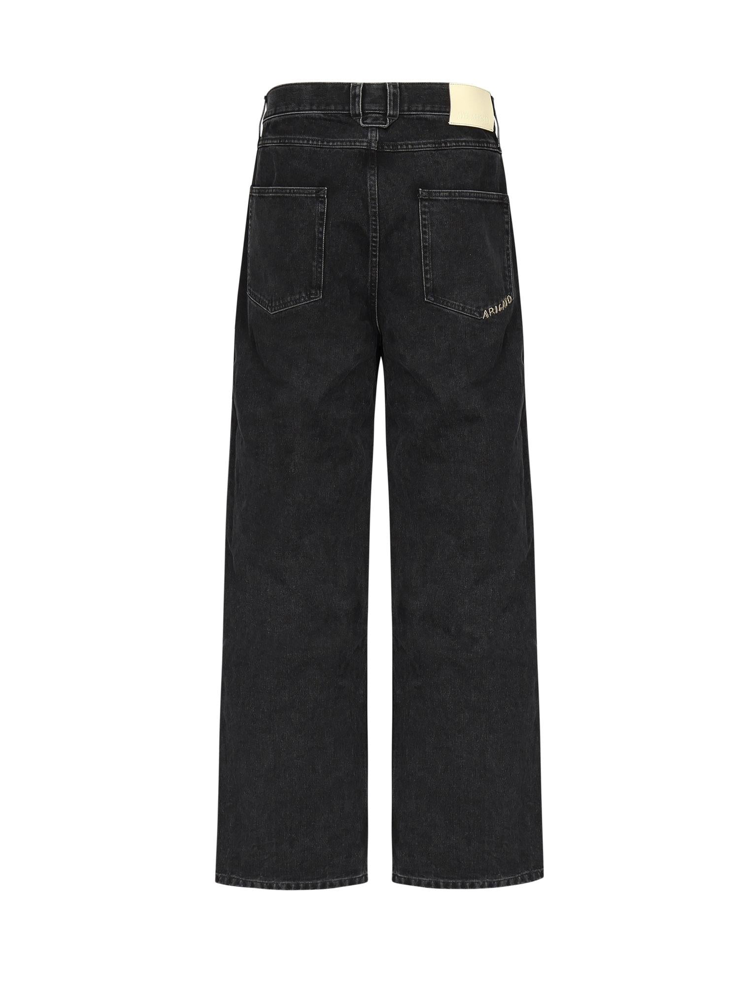 Jeans Zine relaxed <BR/> A3550002 BLACK AXEL ARIGATO