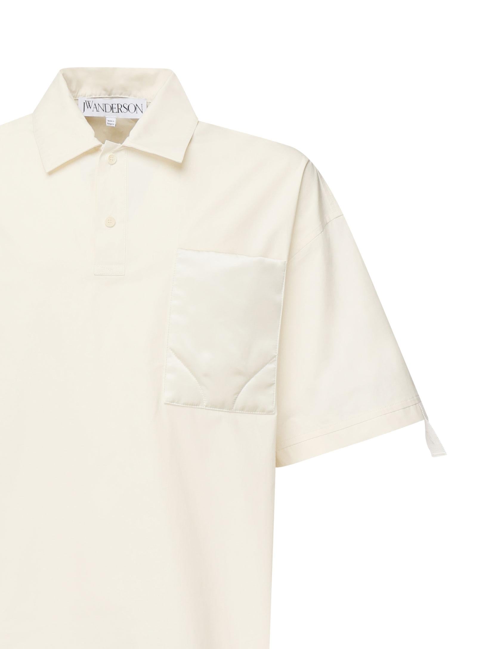 Polo con tasca trapuntata TP0350 PG1090006 JW ANDERSON