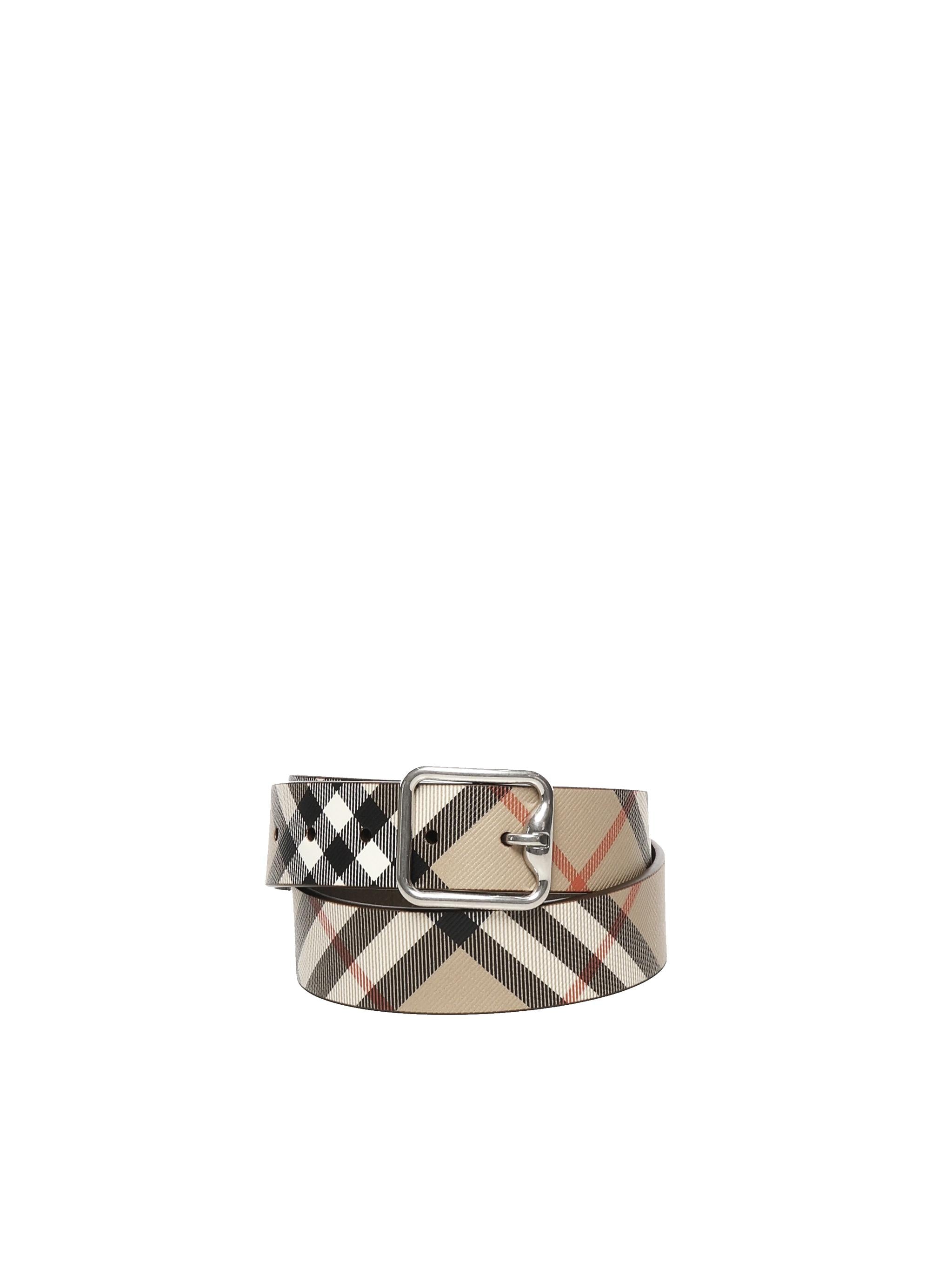 Cintura B Buckle Check reversibile 8092046 A2021 BURBERRY