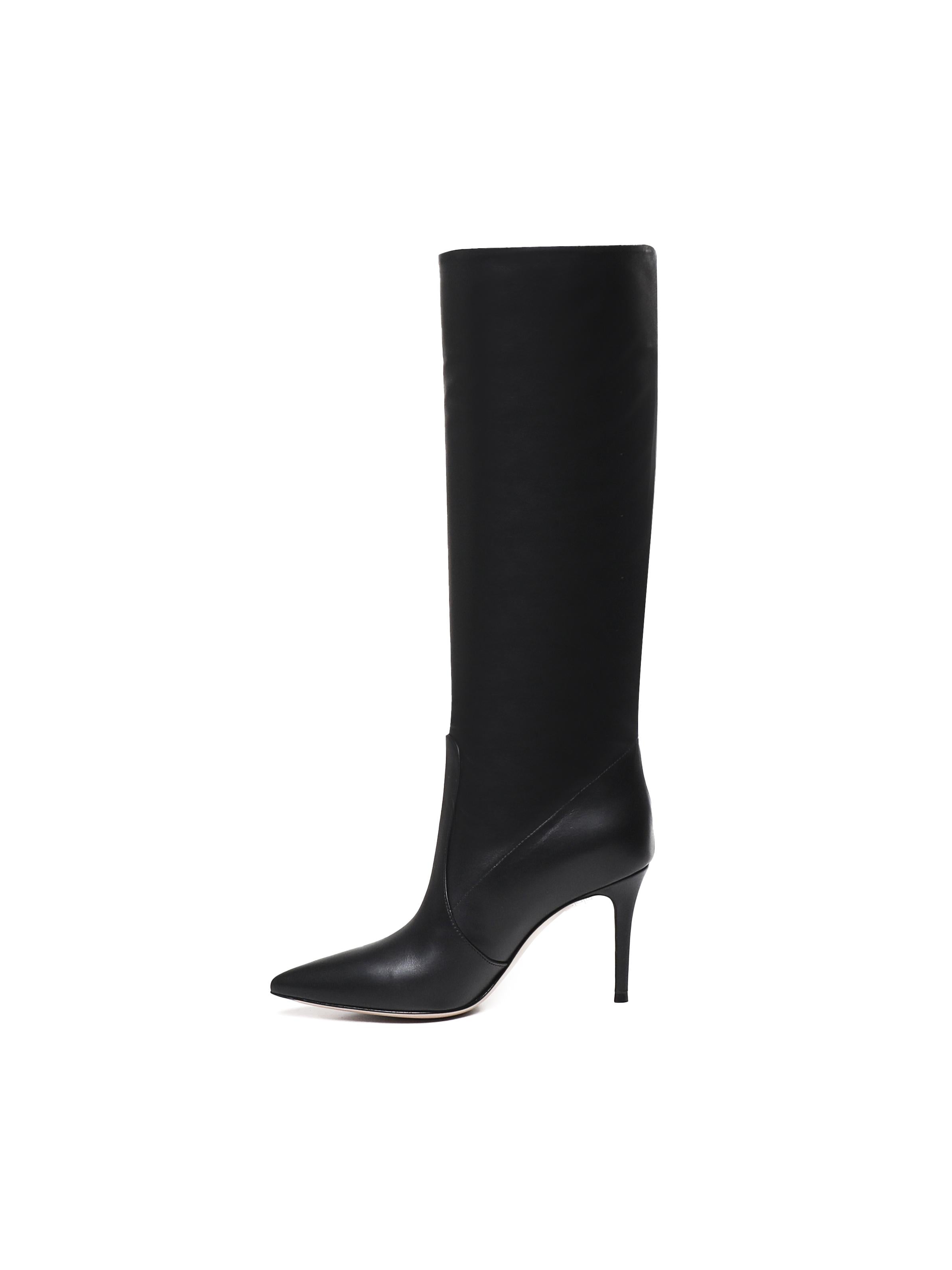 Stivali Hansen in pelle di vitello G80626 85RICVGI GIANVITO ROSSI