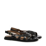 Sandalo Gabietta flat A55193 NERO CARMENS
