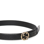 Cintura con fibbia Incrocio GG 813008 AAD5L1000 GUCCI