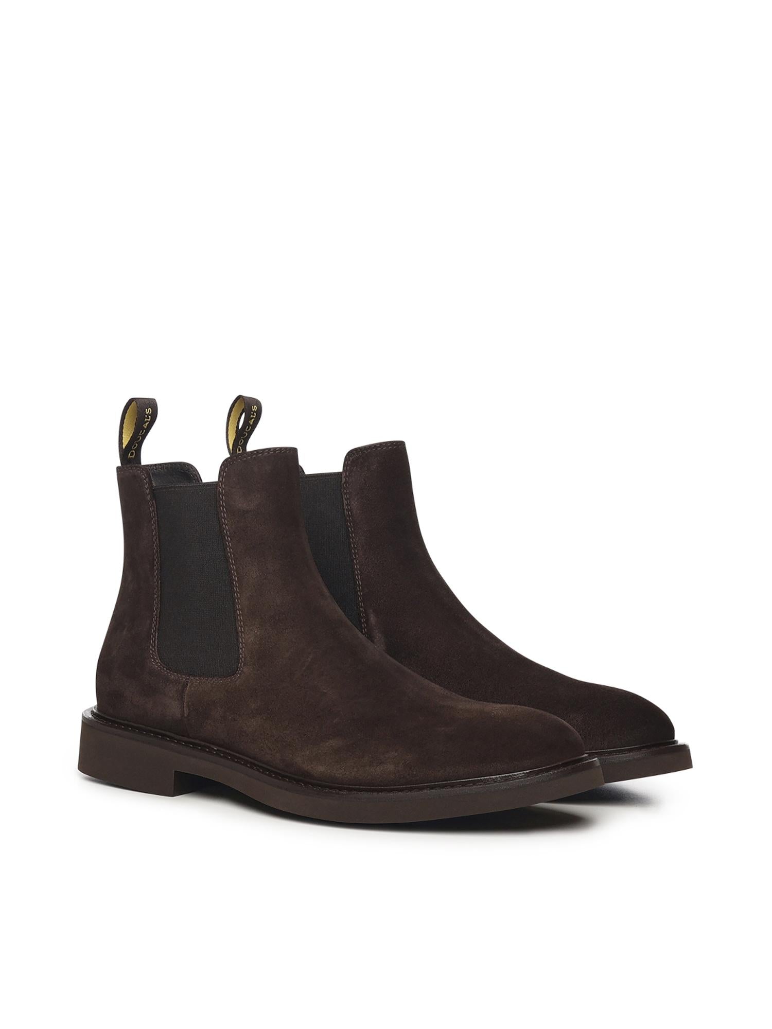 Stivaletto beatles in suede DU1343GENOUF009 TM23 DOUCAL'S