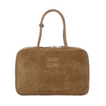 Borsa Beau in camoscio 5BB117 2CSSF0393 MIU MIU