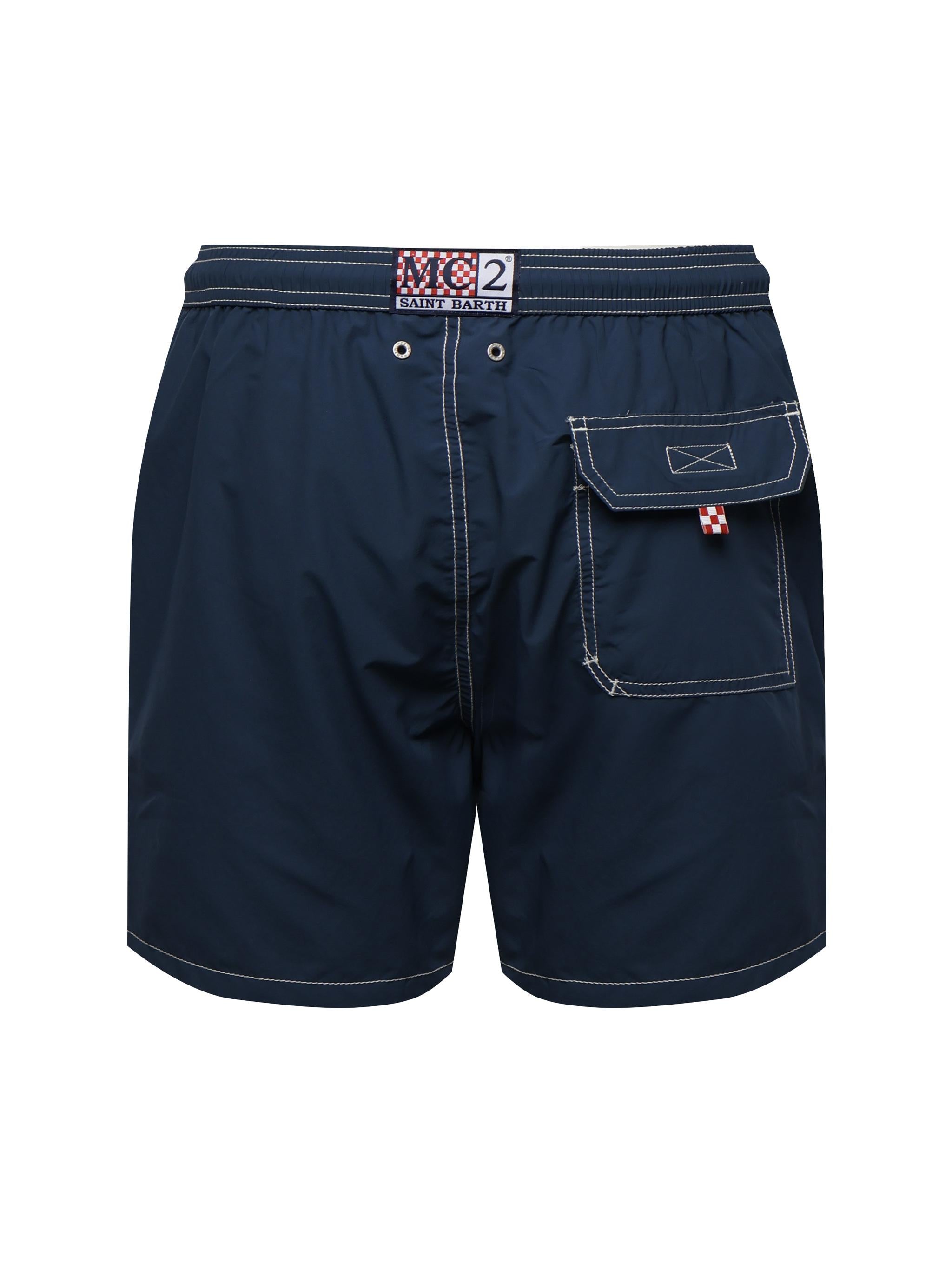 Costume Patmos con logo PATM001 00203H MC2 SAINT BARTH