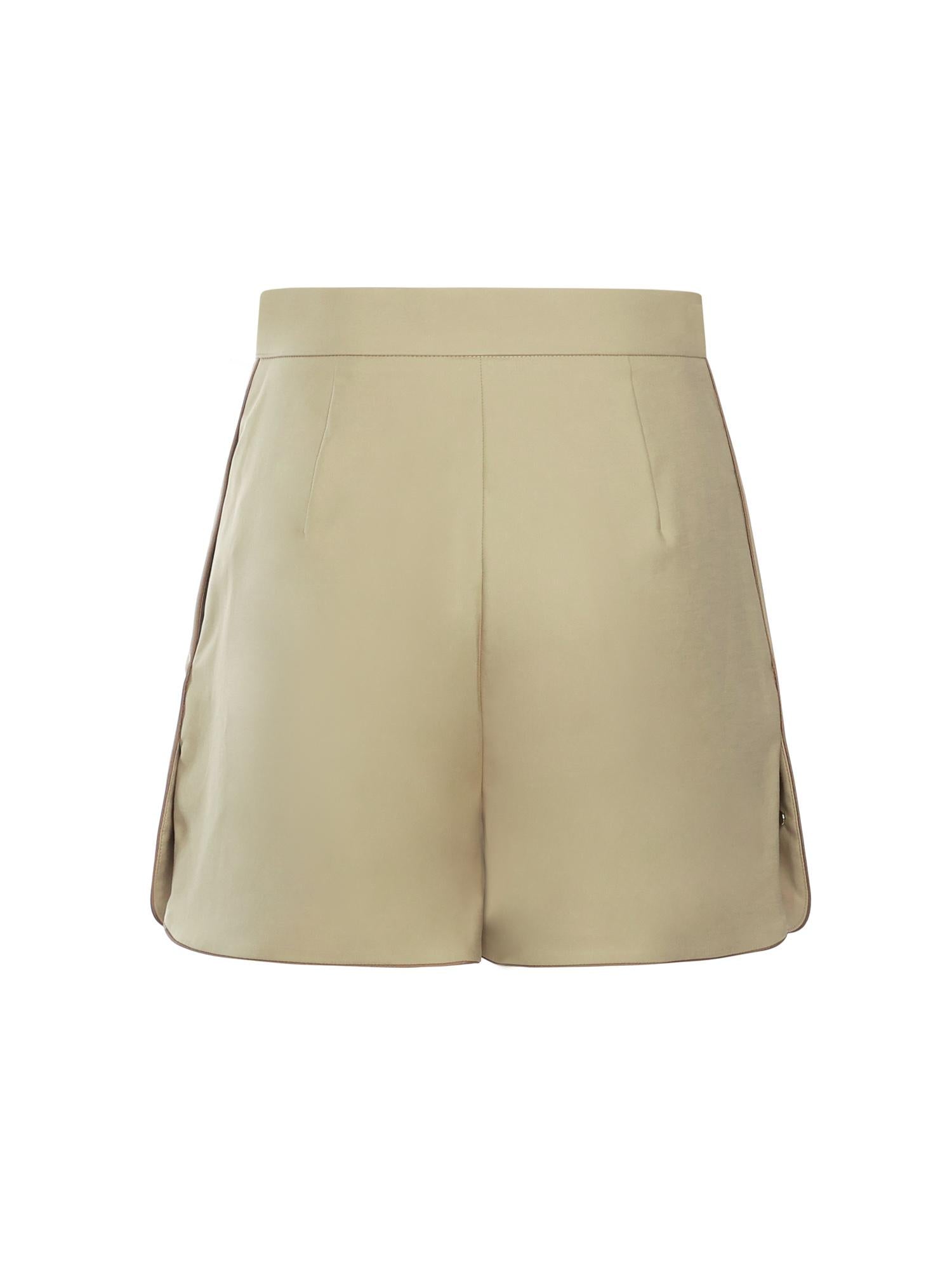 Short in doppia tela di cotone 2521146011600 012 MAX MARA