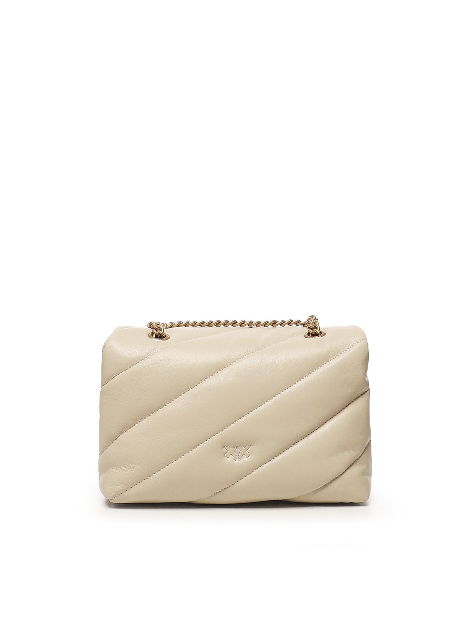 Borsa a tracolla media Love Bag Puff 100038 A0F2C50Q PINKO