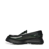 Mocassini Full in pelle abrasivato FULL ABRASIVATOVERDE GIULIANO GALIANO