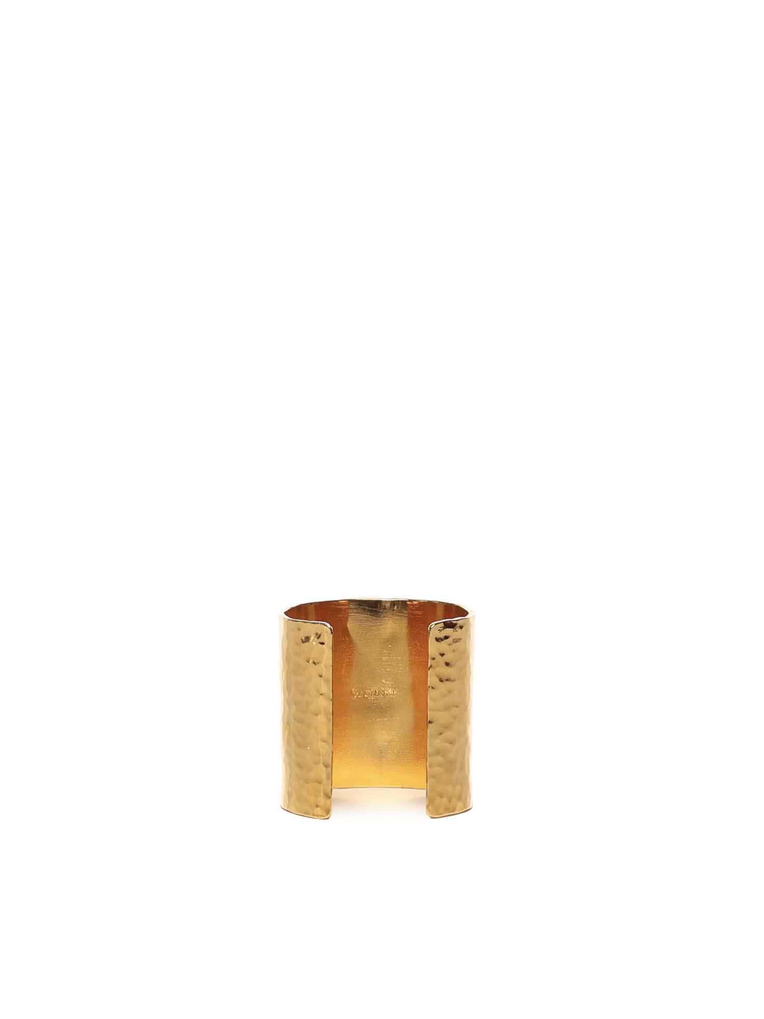 Bracciale a polsino Cassandre 831752 Y15008060 SAINT LAURENT