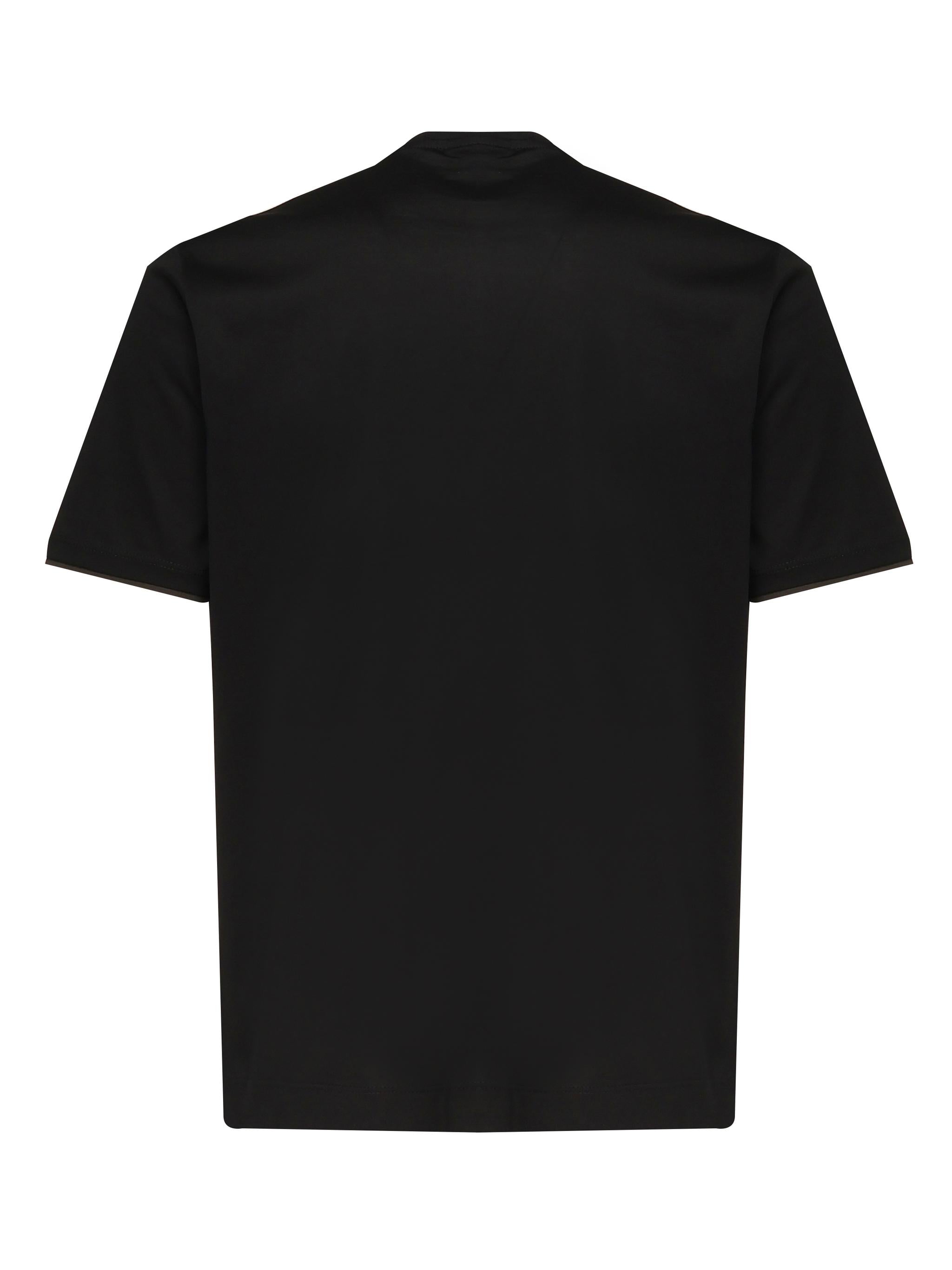T-shirt in puro cotone PUMA -NERO/EDERA GIULIANO GALIANO