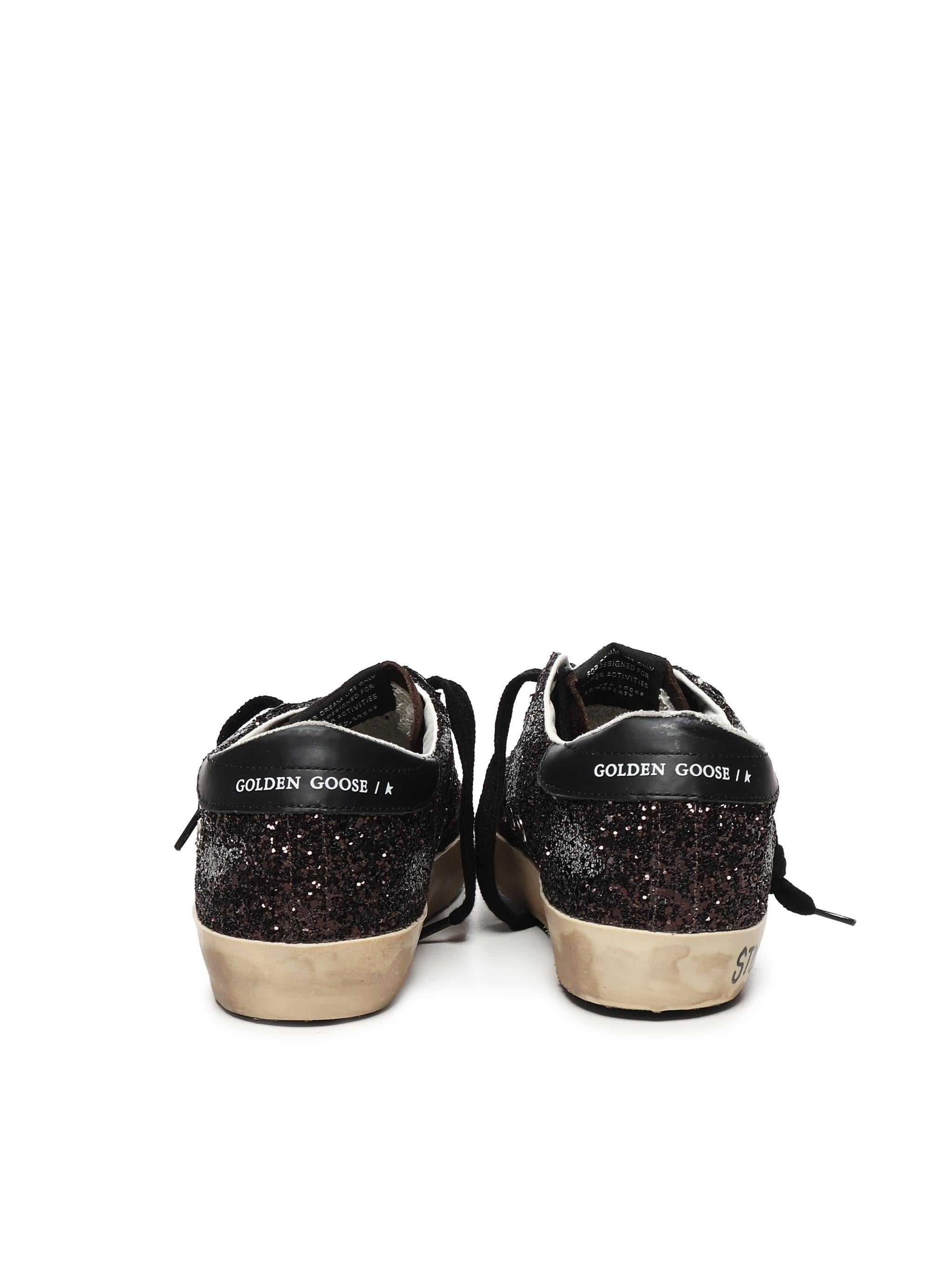 Sneaker Super-Star glitter GWF00101 F00413855523 GOLDEN GOOSE
