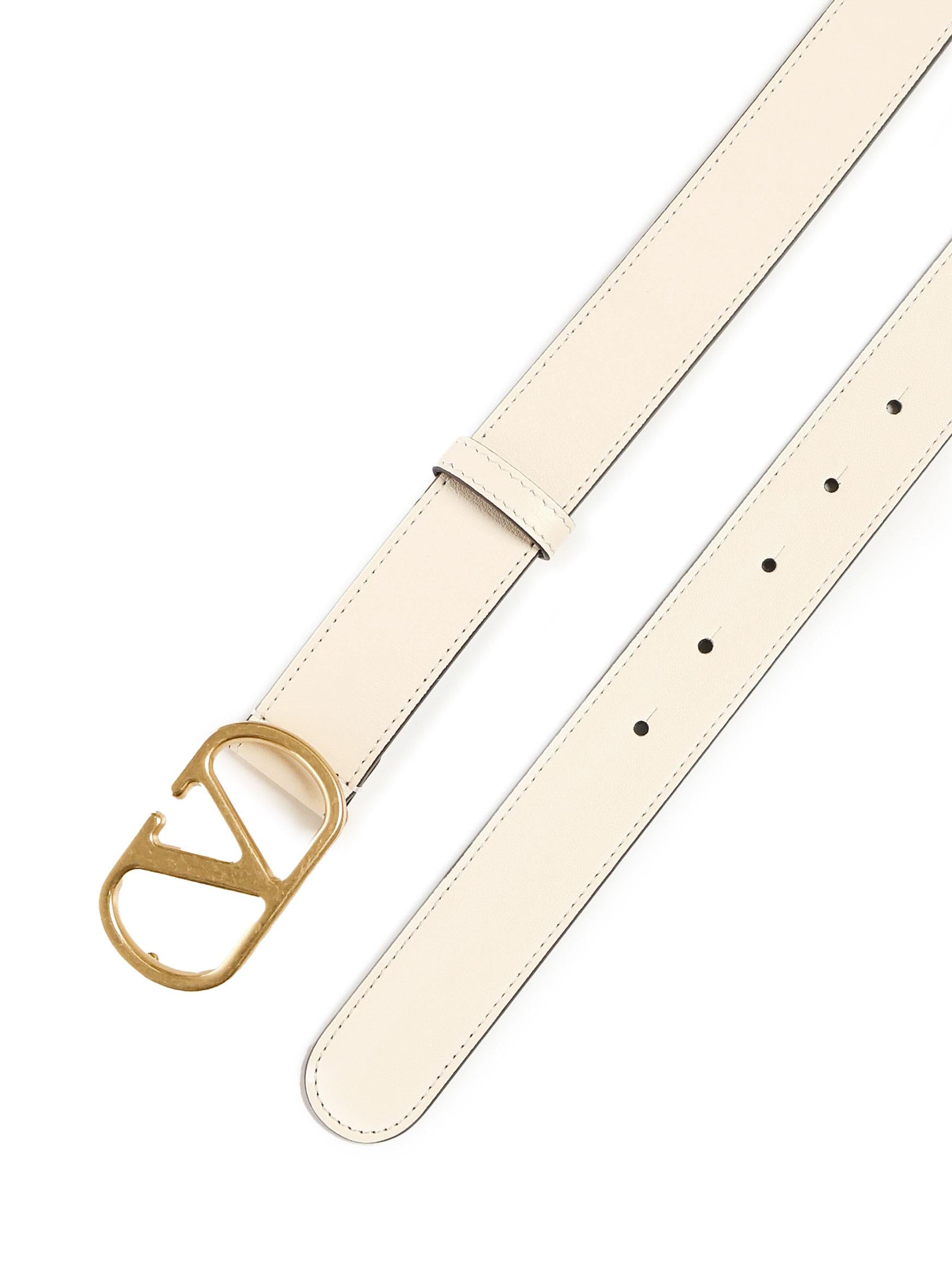 Cintura VLogo Signature in pelle 6W2T0SM3 IYRREN VALENTINO GARAVANI