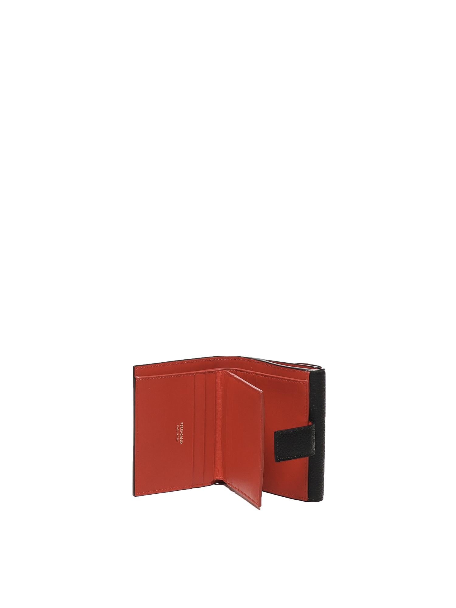 Portafoglio compatto Gancini 220961 785777002 FERRAGAMO