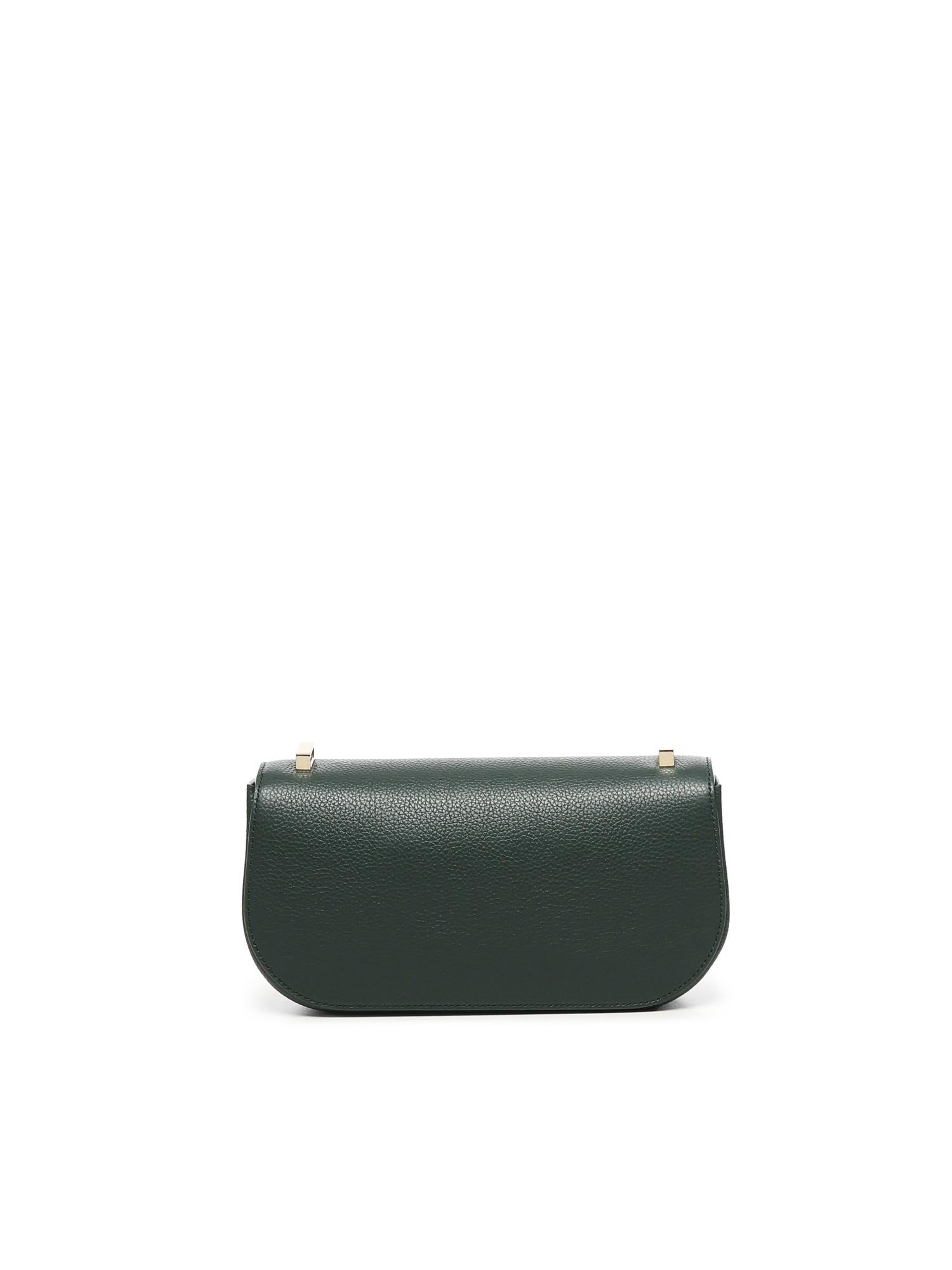 Mini bag a tracolla Double Gancini 21A073 784612005 FERRAGAMO