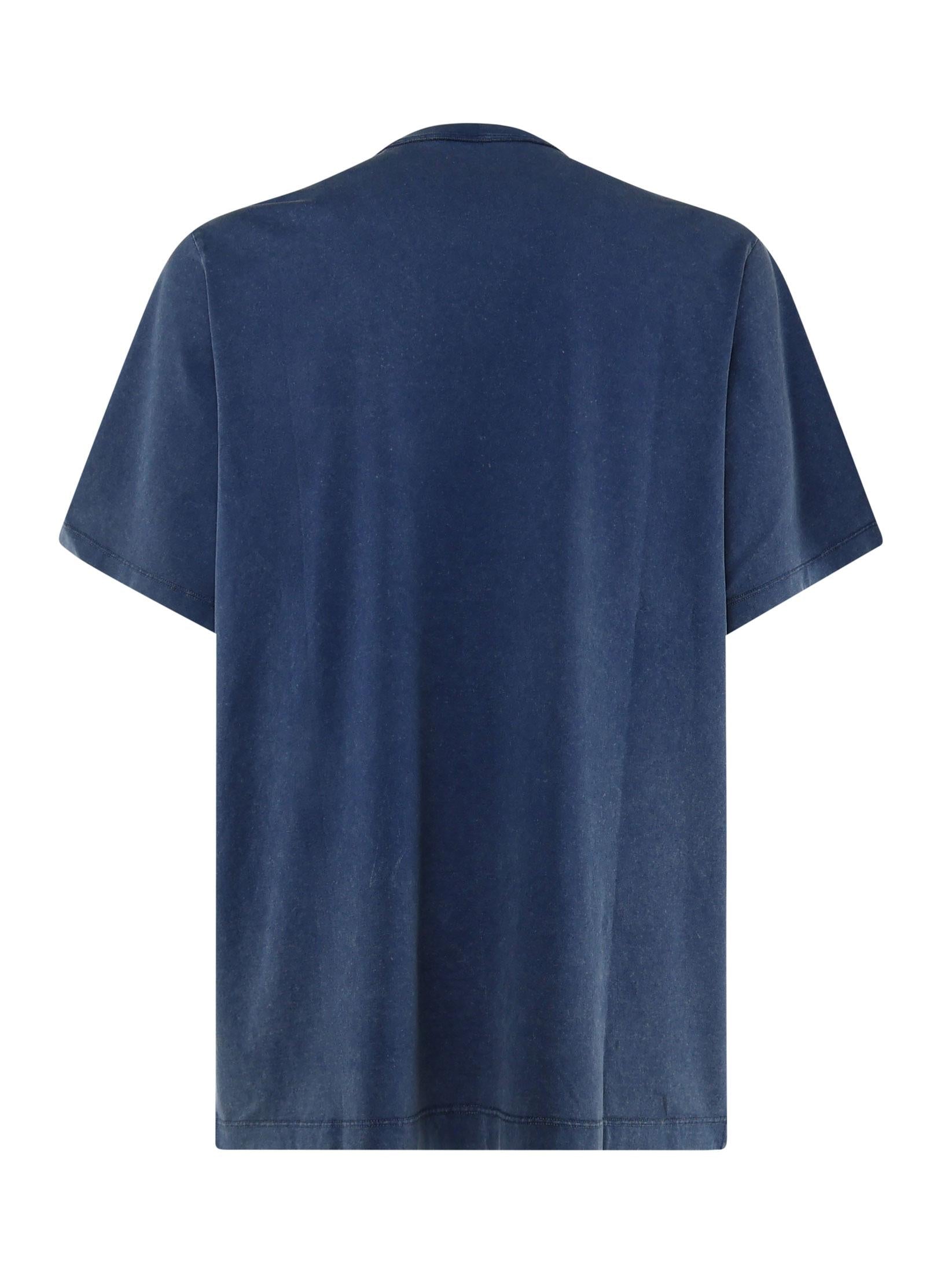T-shirt in cotone con logo FY1217 APMEF0QC7 FENDI