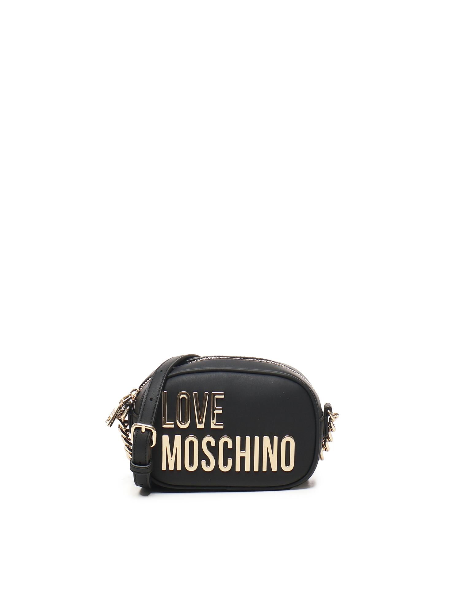 Borsa a tracolla con logo JC4026PP1LKD0 000 LOVE MOSCHINO