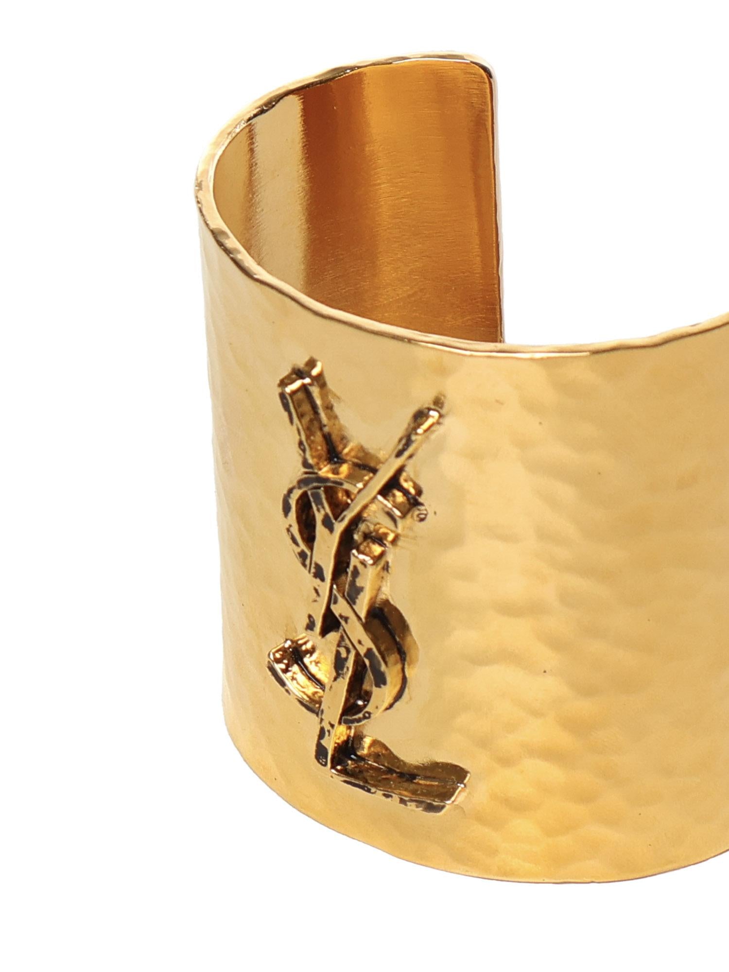 Bracciale a polsino Cassandre 831752 Y15008060 SAINT LAURENT
