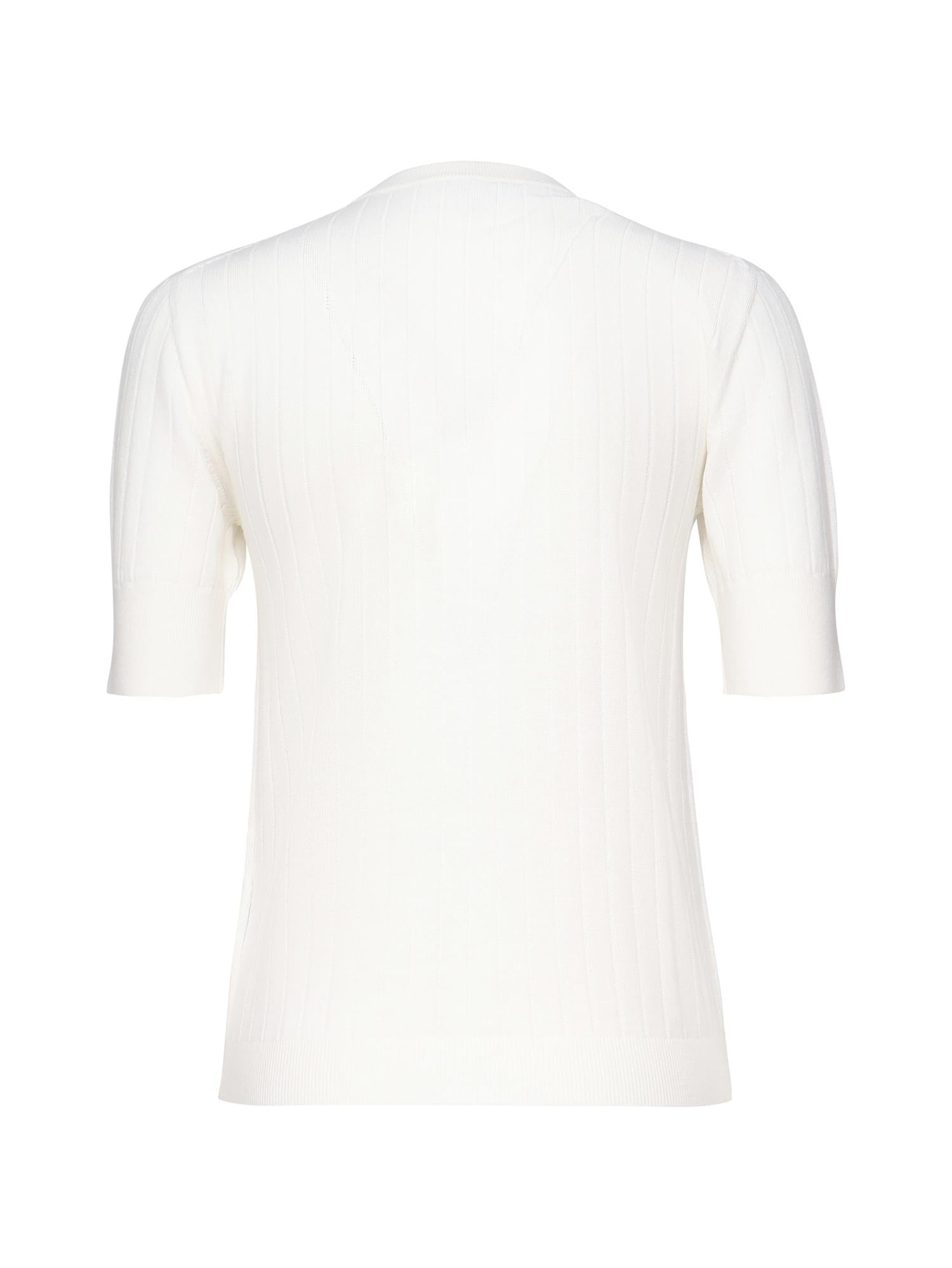 Maglia in lana a coste 835467 V5L709071 BOTTEGA VENETA