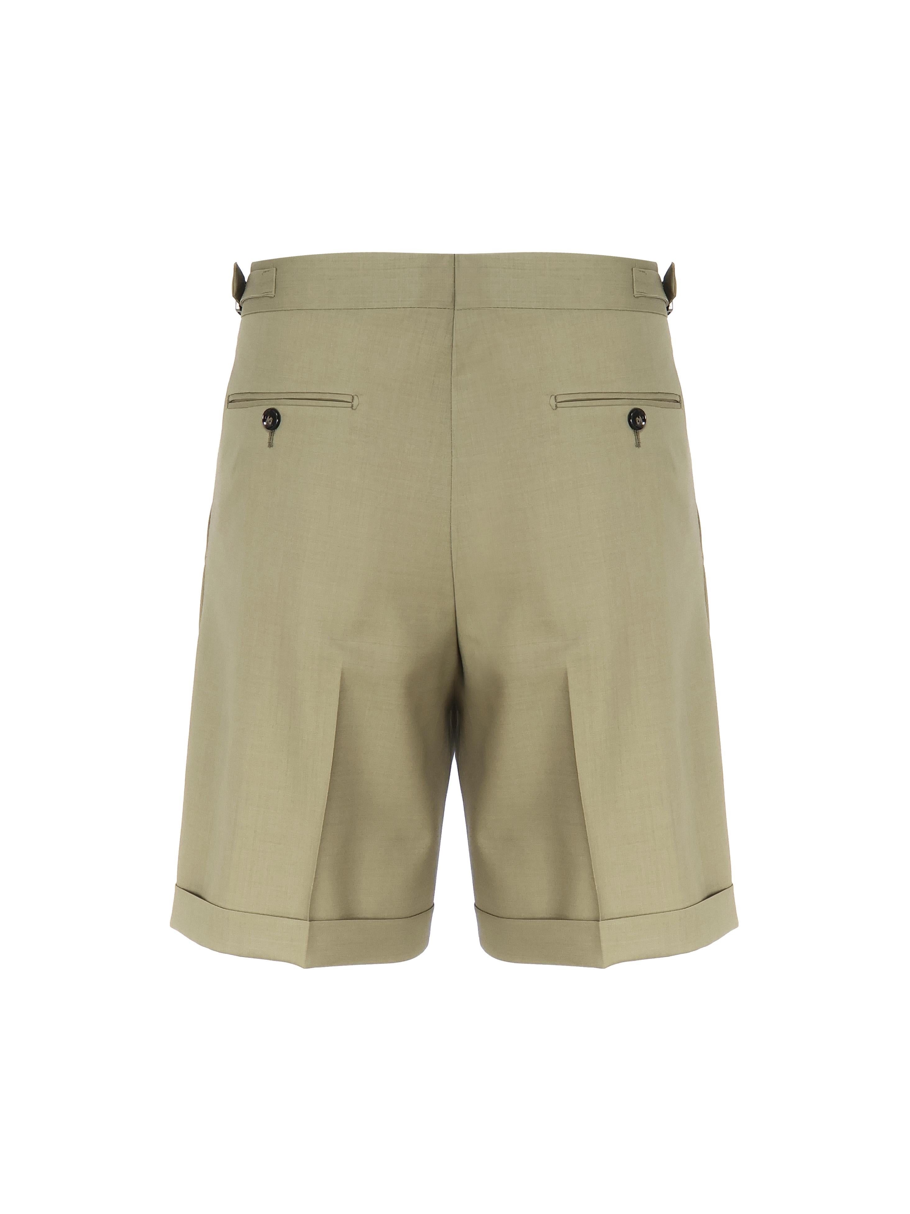 Shorts Denny in cotone DENNY 24S-FLTKAKI BEABLE