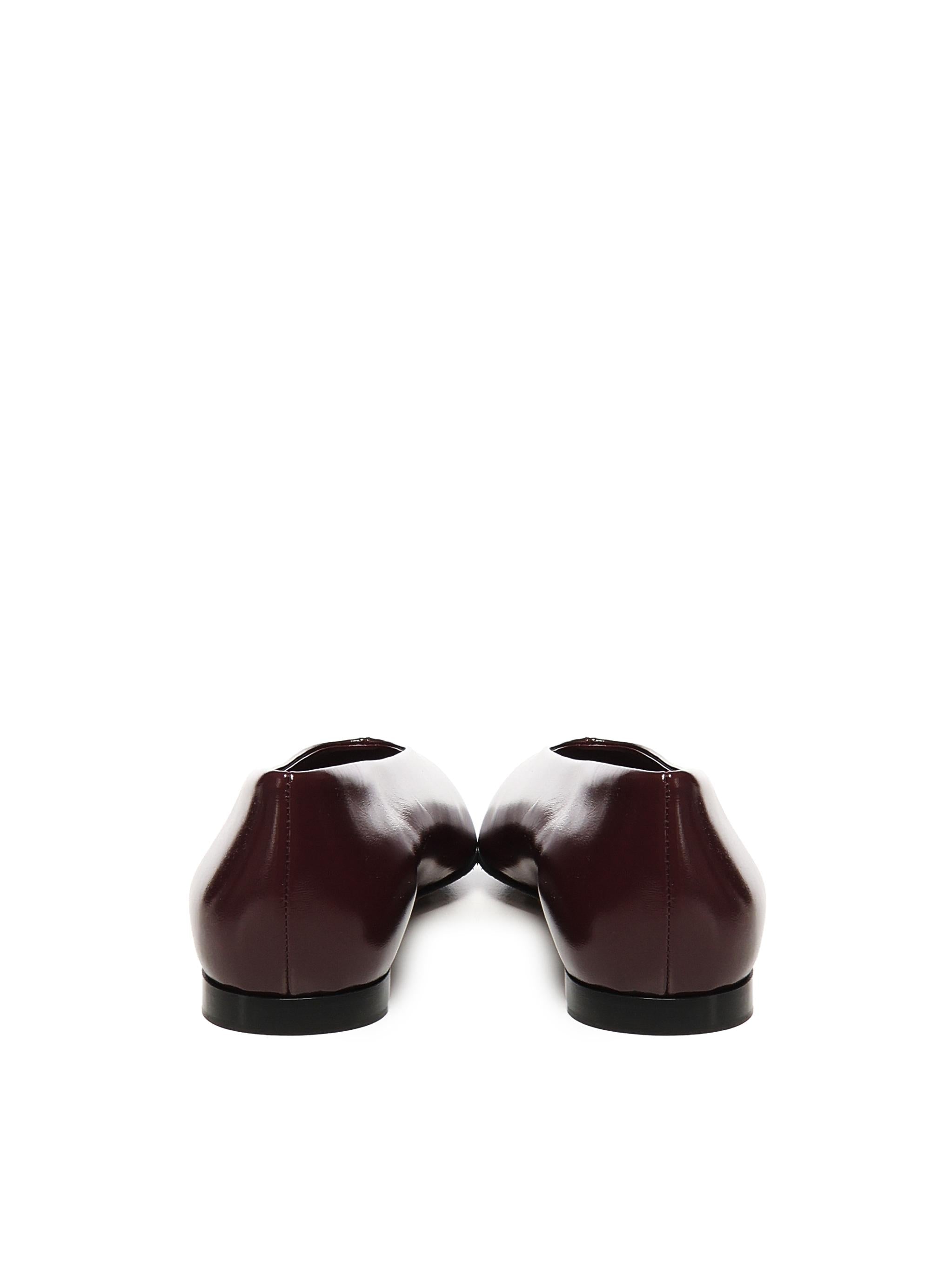 Ballerine Sofia in pelle di vitello lucida 827545 V3H902240 BOTTEGA VENETA