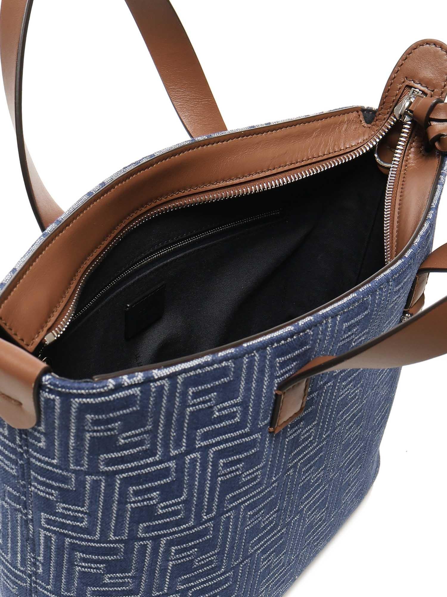 Borsa a mano small FF 7VA658 AUGOF1SCG FENDI