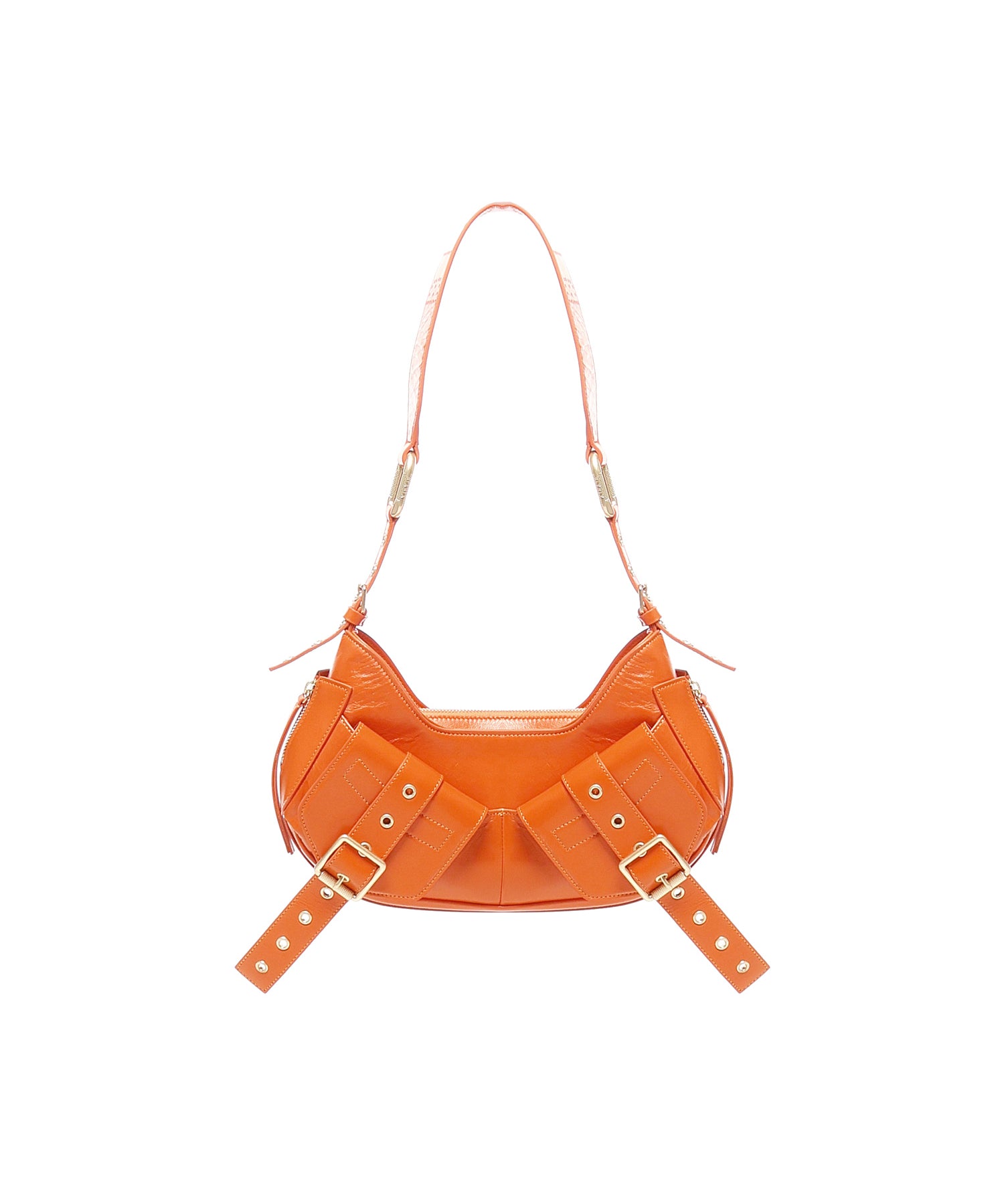 Borsa a spalla Y2K.001 FBBP70001STR -ARANCIO/ORO BIASIA 