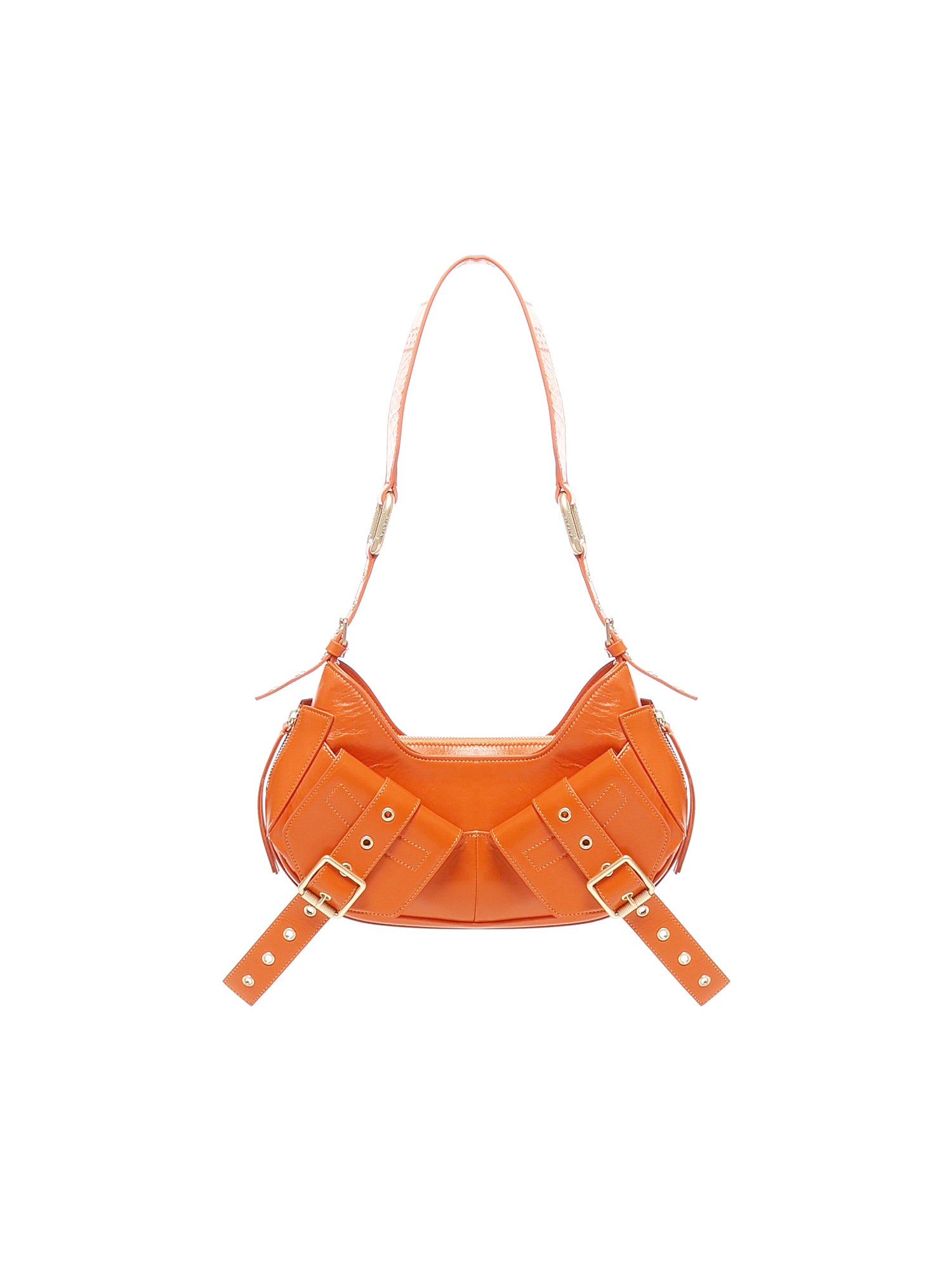 Borsa a spalla Y2K.001 FBBP70001STR -ARANCIO/ORO BIASIA 