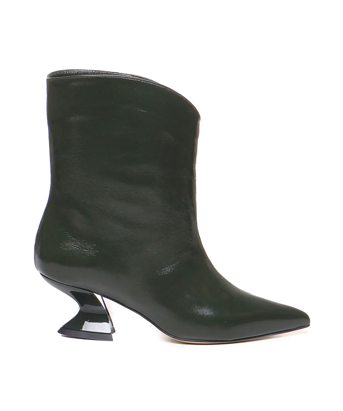 Tronchetto in pelle con tacco basso ELIANE 143 VERLUXVERDE ALCHIMIA 
