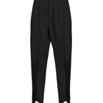 Pantaloni con staffa in cotone strutturato 736493 V3F901000 BOTTEGA VENETA 