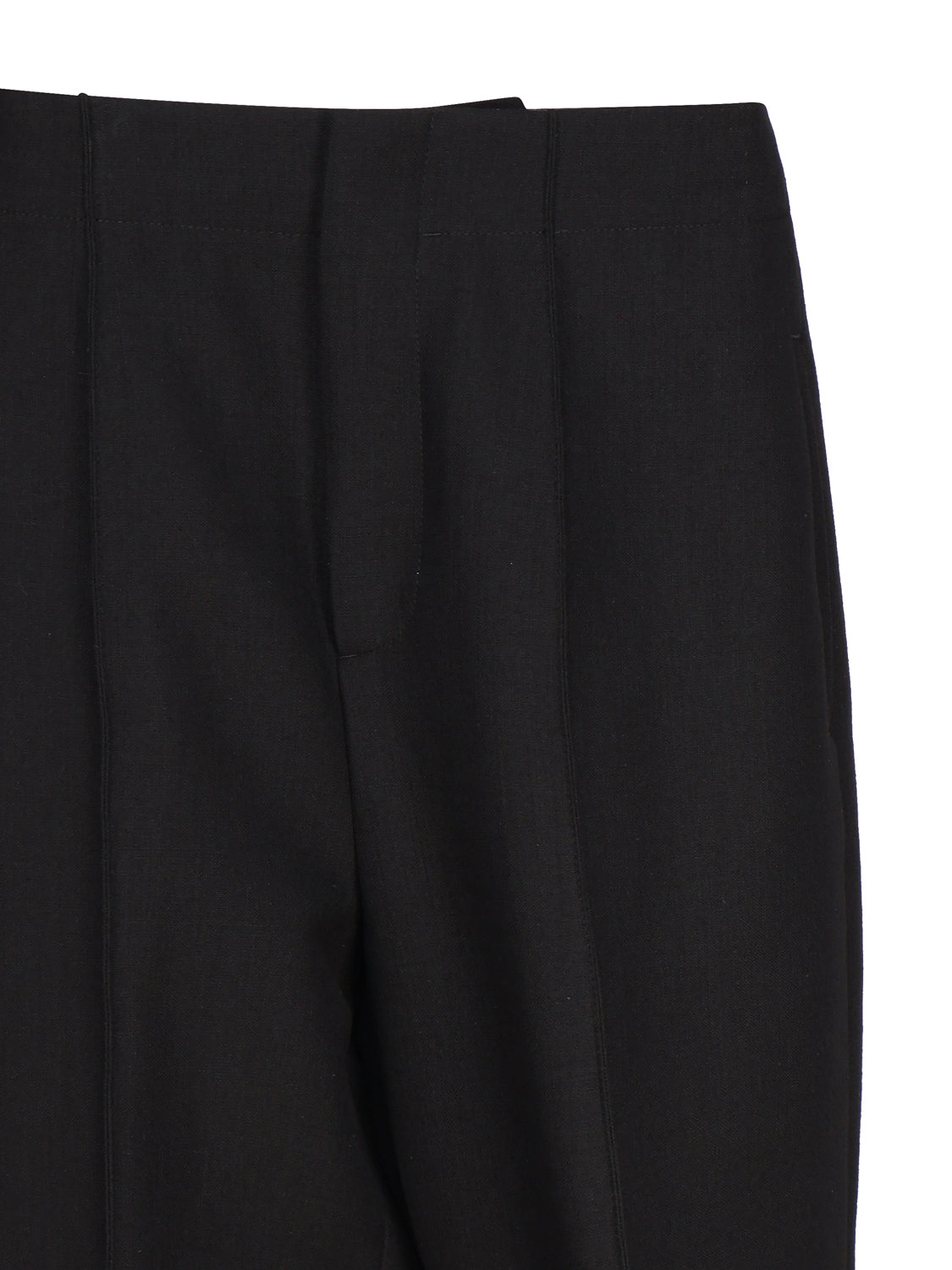 Pantaloni con staffa in cotone strutturato 736493 V3F901000 BOTTEGA VENETA 