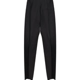 Pantaloni con staffa in cotone strutturato 736493 V3F901000 BOTTEGA VENETA 