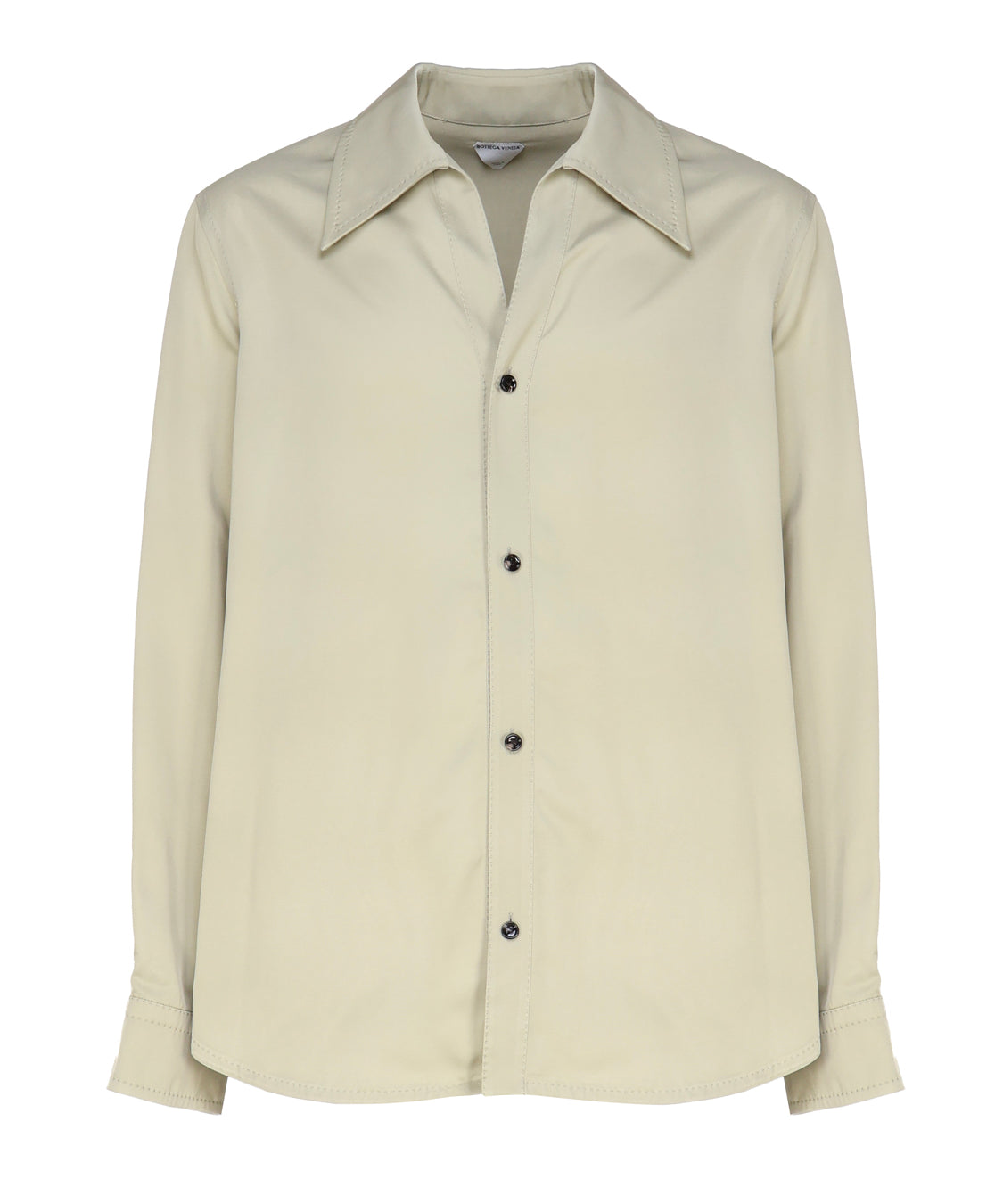 Camicia in twill di viscosa 762714 V35E01575 BOTTEGA VENETA 