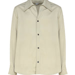 Camicia in twill di viscosa 762714 V35E01575 BOTTEGA VENETA 