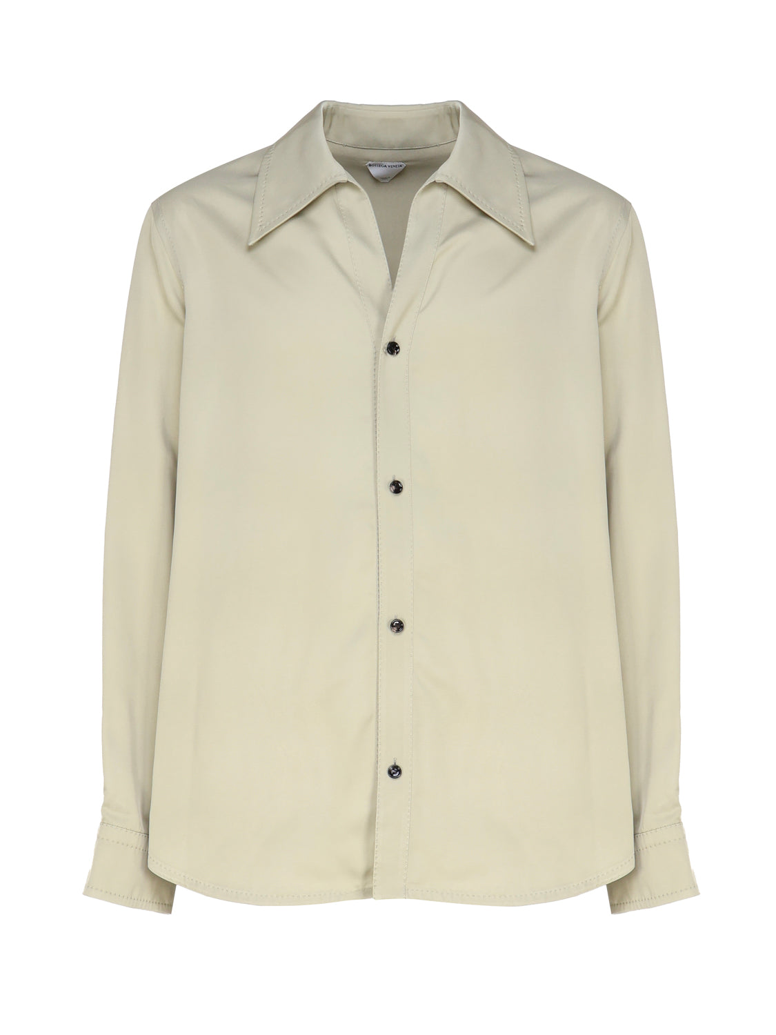 Camicia in twill di viscosa 762714 V35E01575 BOTTEGA VENETA 