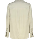 Camicia in twill di viscosa 762714 V35E01575 BOTTEGA VENETA 