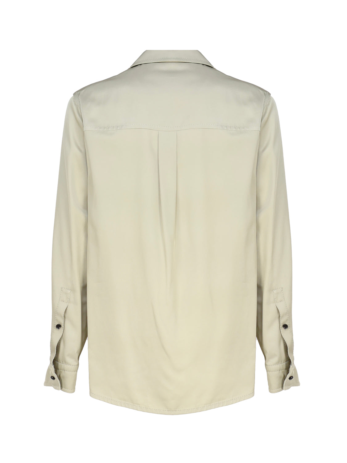 Camicia in twill di viscosa 762714 V35E01575 BOTTEGA VENETA 