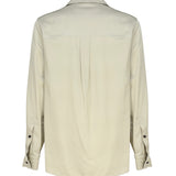 Camicia in twill di viscosa 762714 V35E01575 BOTTEGA VENETA 