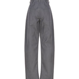 Pantaloni affusolati in lana accoppiata e cotone 769763 V1JO01874 BOTTEGA VENETA 