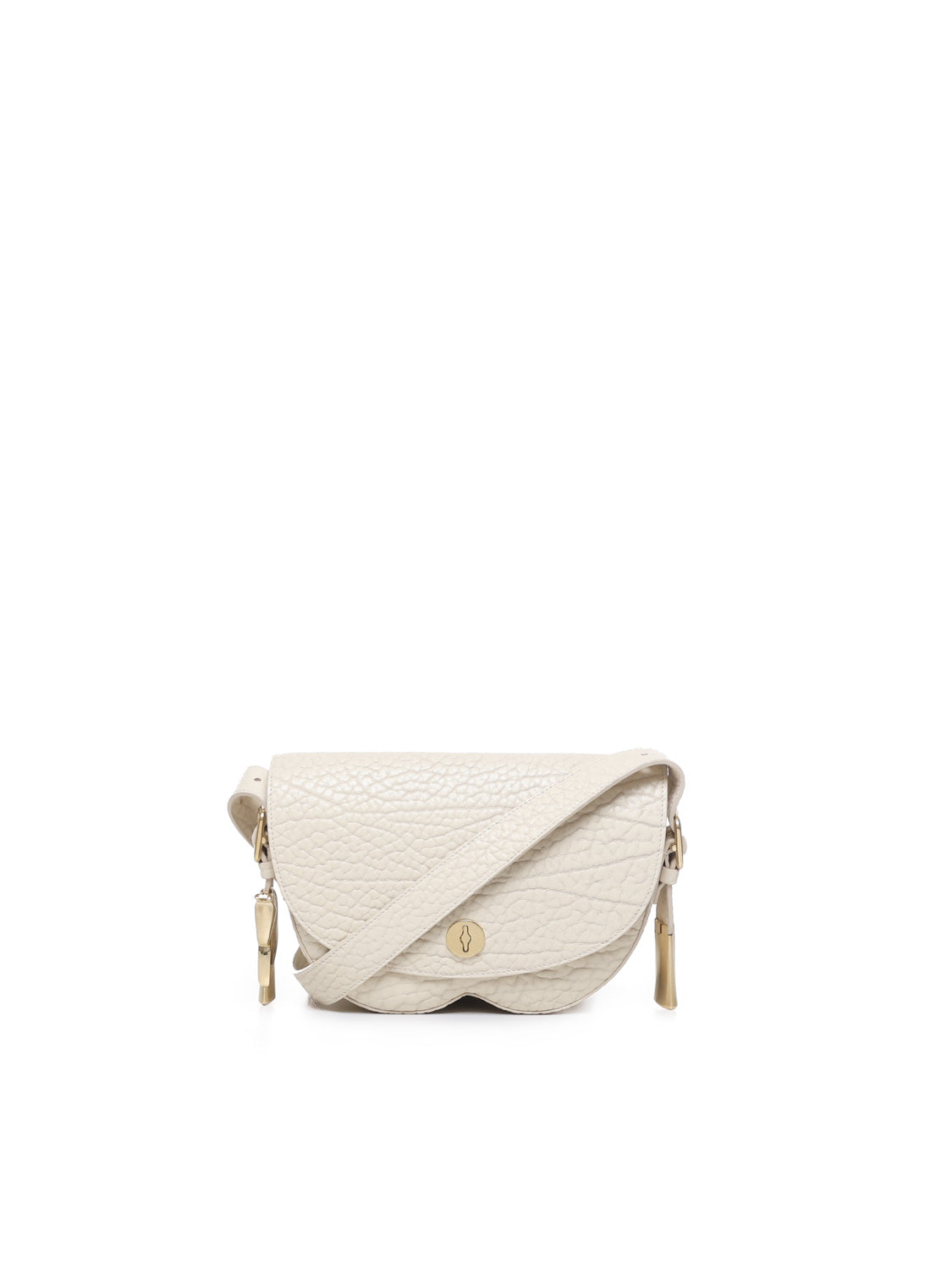 Tracolla Chess in pelle di vitello 8075847 .A4477 BURBERRY 