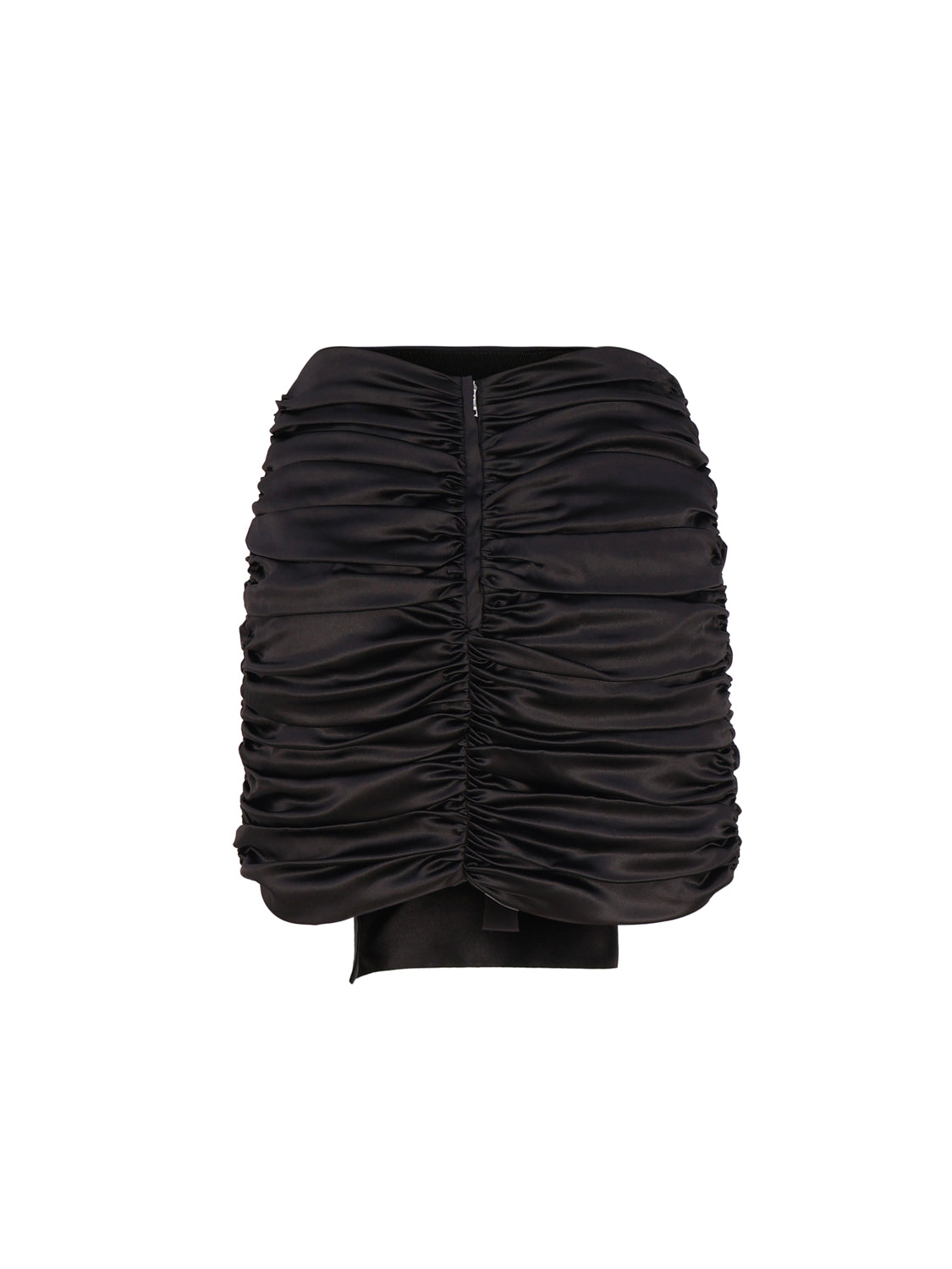 Minigonna in raso con fiocco F4CRCT FURAGN0000 DOLCE & GABBANA 