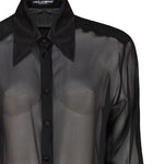 Camicia in chiffon di seta F5R42T FU1ATN0000 DOLCE & GABBANA 