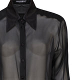 Camicia in chiffon di seta F5R42T FU1ATN0000 DOLCE & GABBANA 