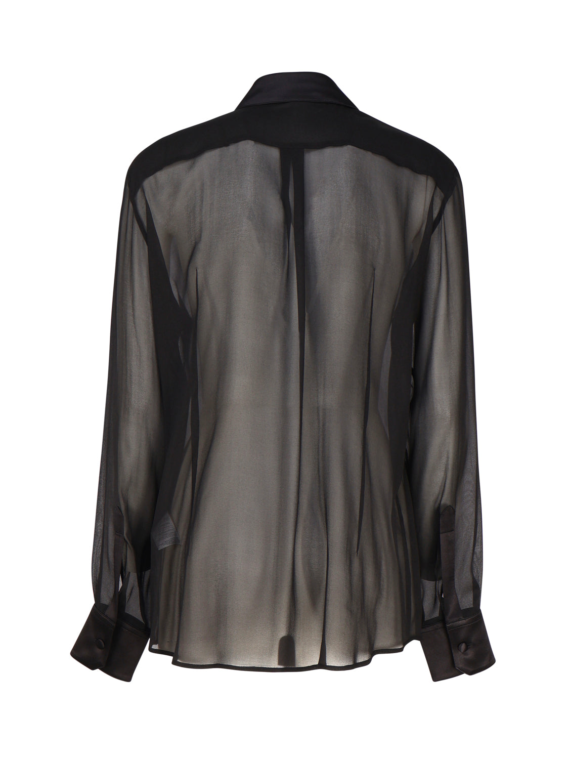 Camicia in chiffon di seta F5R42T FU1ATN0000 DOLCE & GABBANA 