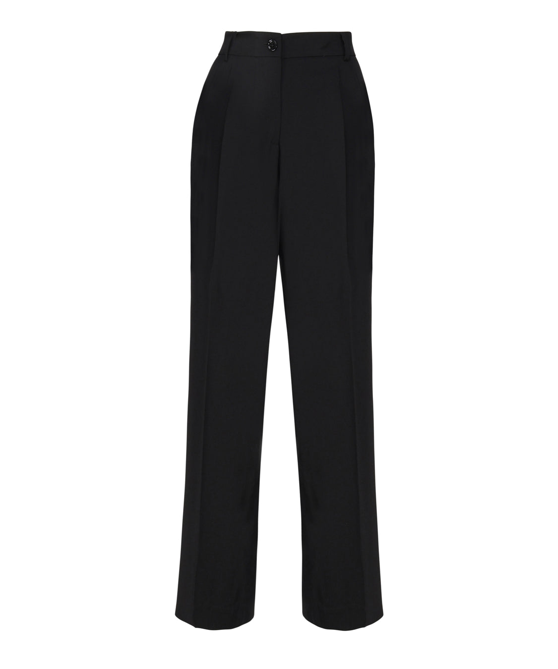 Pantaloni a vita alta con pieghe FTC17T FUBGBN0000 DOLCE & GABBANA 