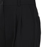Pantaloni a vita alta con pieghe FTC17T FUBGBN0000 DOLCE & GABBANA 