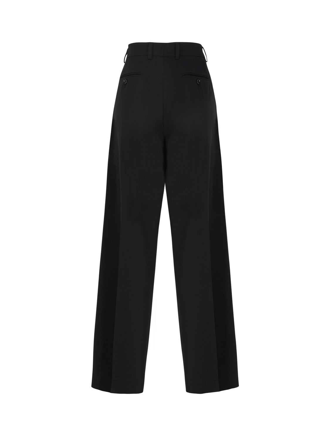 Pantaloni a vita alta con pieghe FTC17T FUBGBN0000 DOLCE & GABBANA 