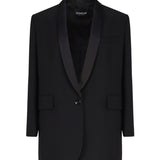 Blazer monopetto in misto lana DJ586WF0174D XXX999 DONDUP 