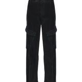 Pantaloni Camila loose in cotone<BR/> DP700VS0030Y TRT999 DONDUP 