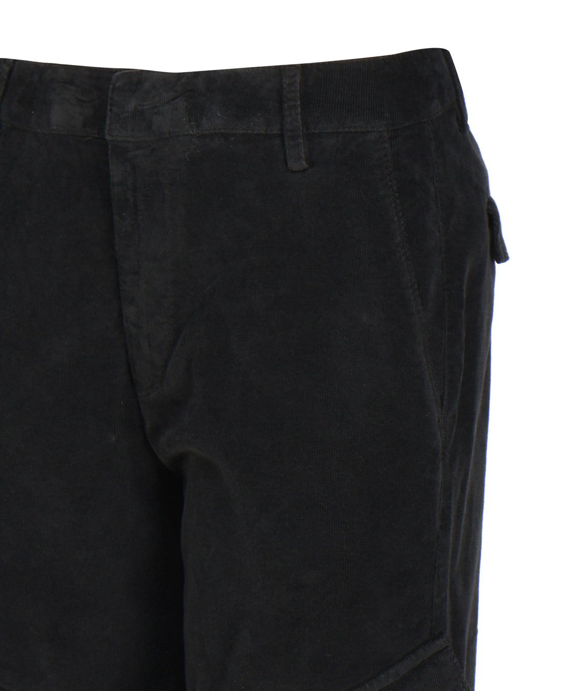 Pantaloni Camila loose in cotone<BR/> DP700VS0030Y TRT999 DONDUP 