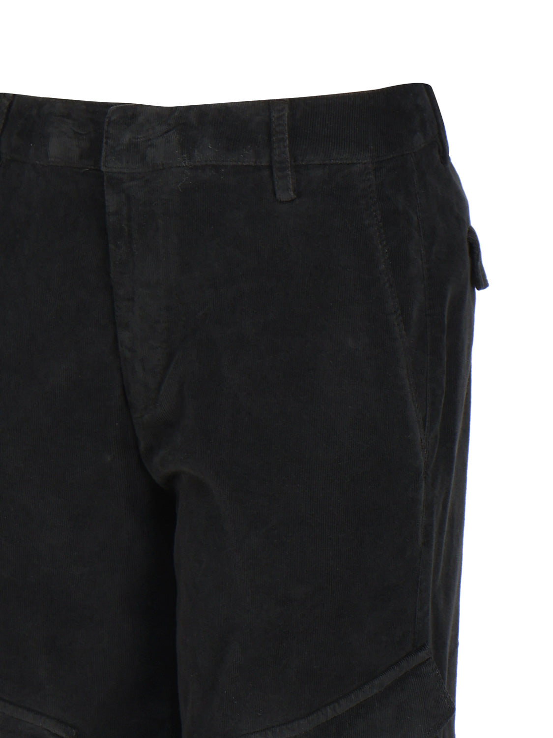 Pantaloni Camila loose in cotone<BR/> DP700VS0030Y TRT999 DONDUP 